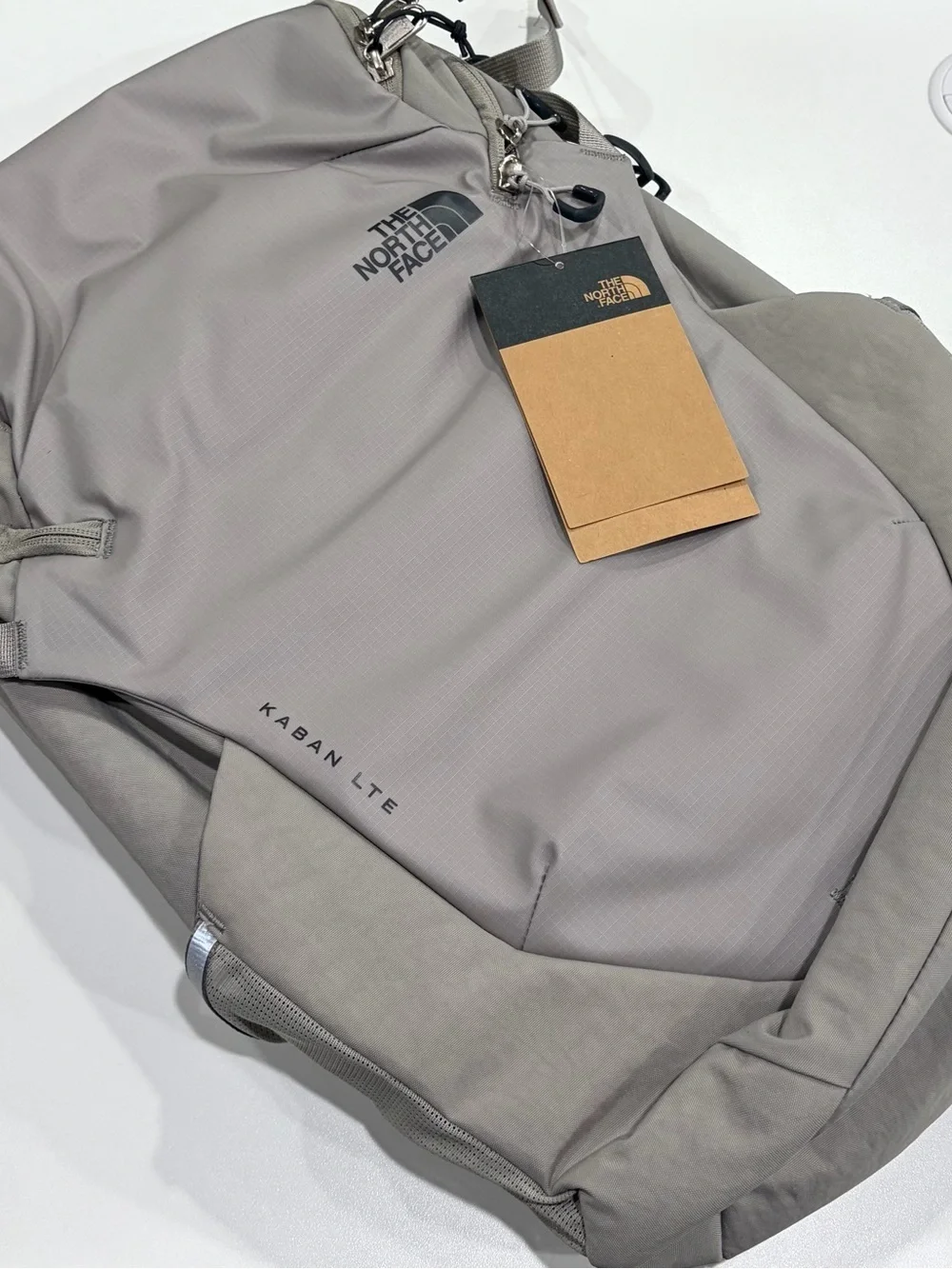 The North Face Adult Kaban LTE Backpack Pack Men's Women's NWT Grey Stone Travel